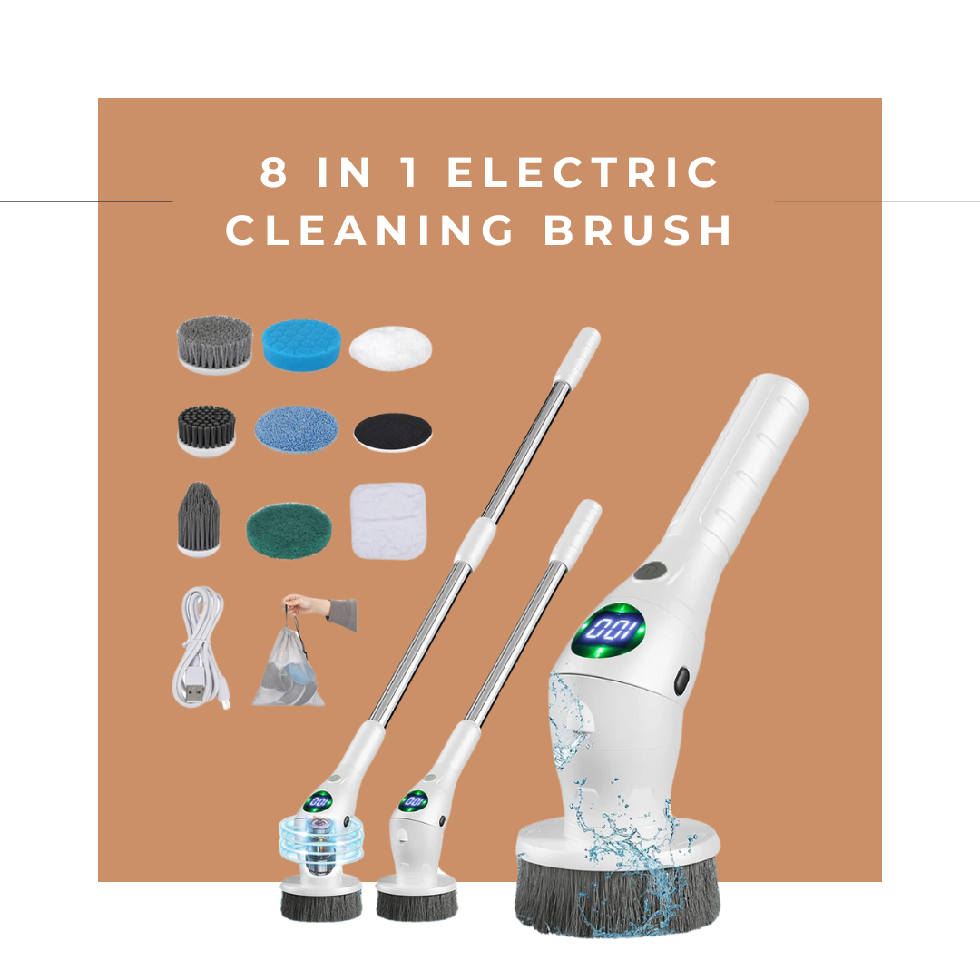 8 in 1 Electric Cleaning Brush