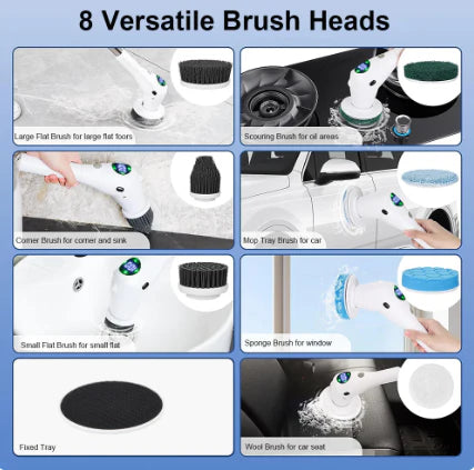 8 in 1 Electric Cleaning Brush