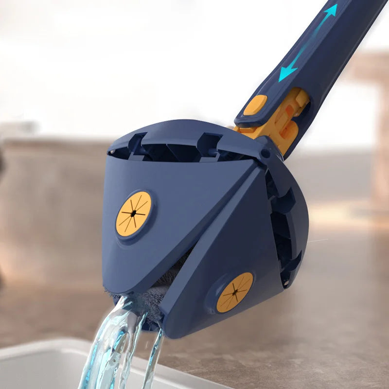 Auto-Wringing Triangular Mop