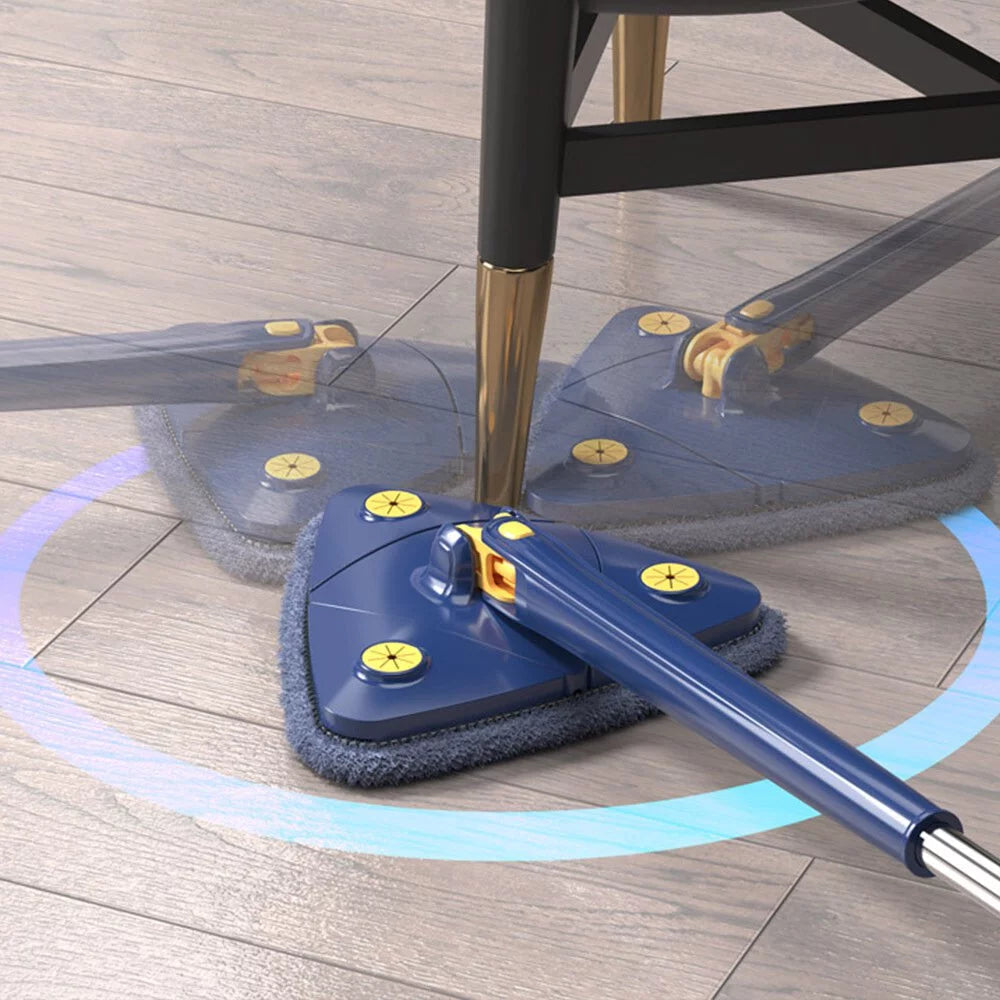 Auto-Wringing Triangular Mop