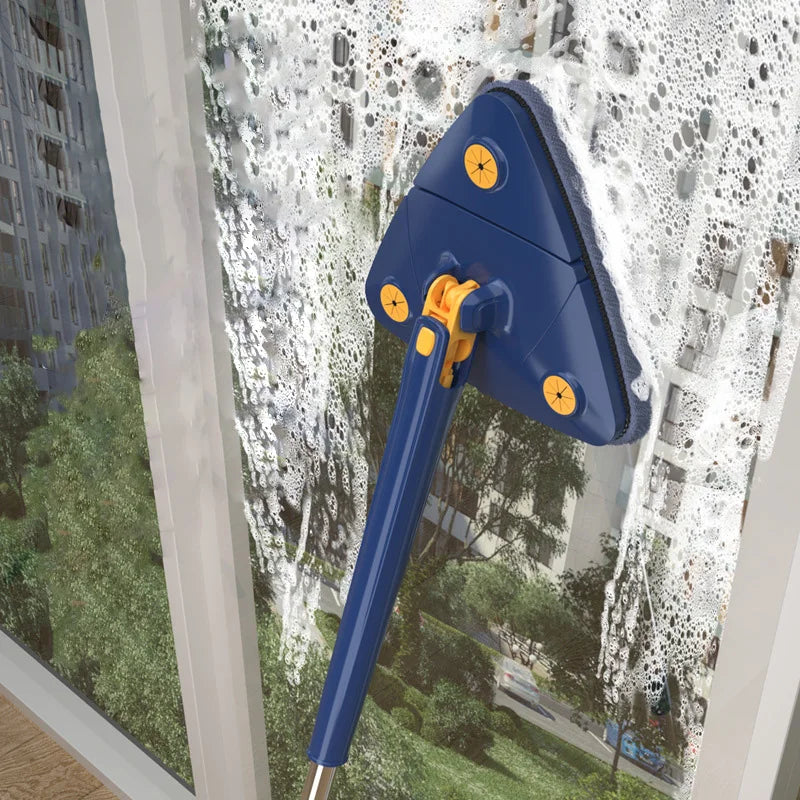 Auto-Wringing Triangular Mop