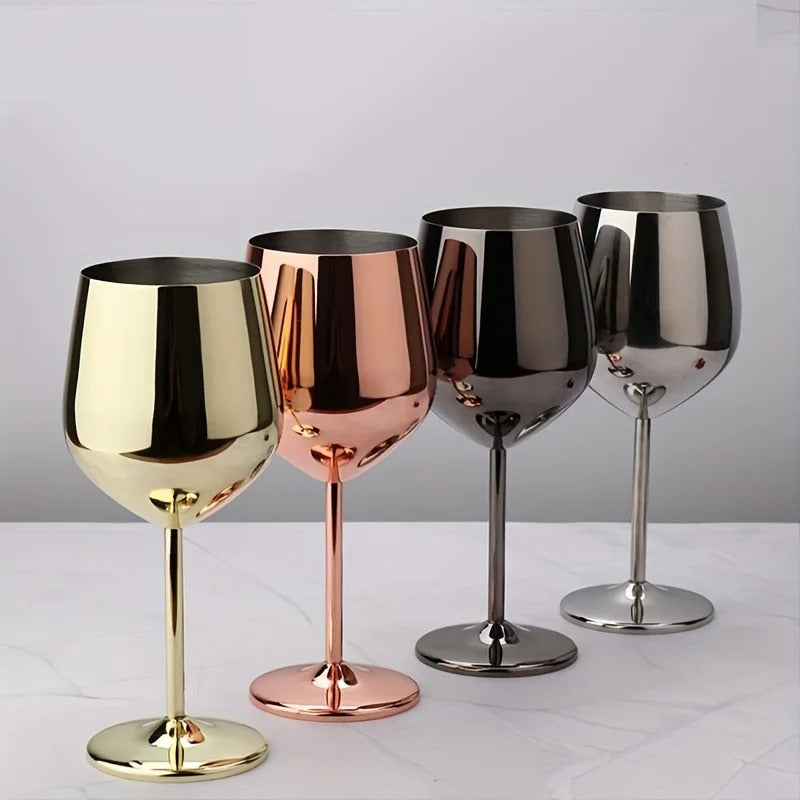 Stainless Steel Wine Glass