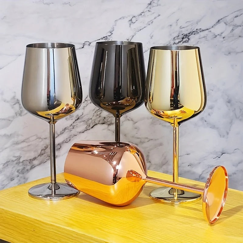 Stainless Steel Wine Glass