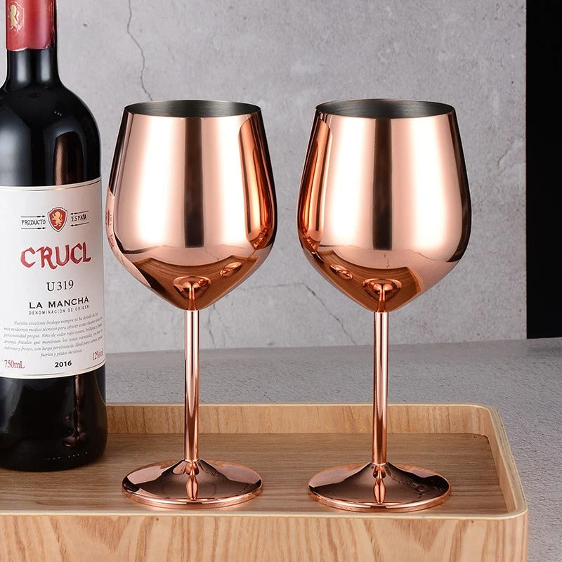 Stainless Steel Wine Glass
