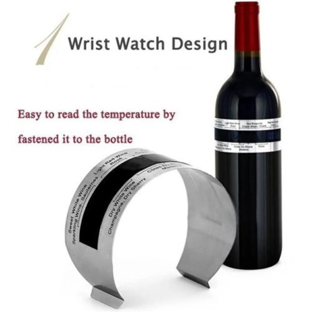 Stainless Steel LCD Wine Thermometer