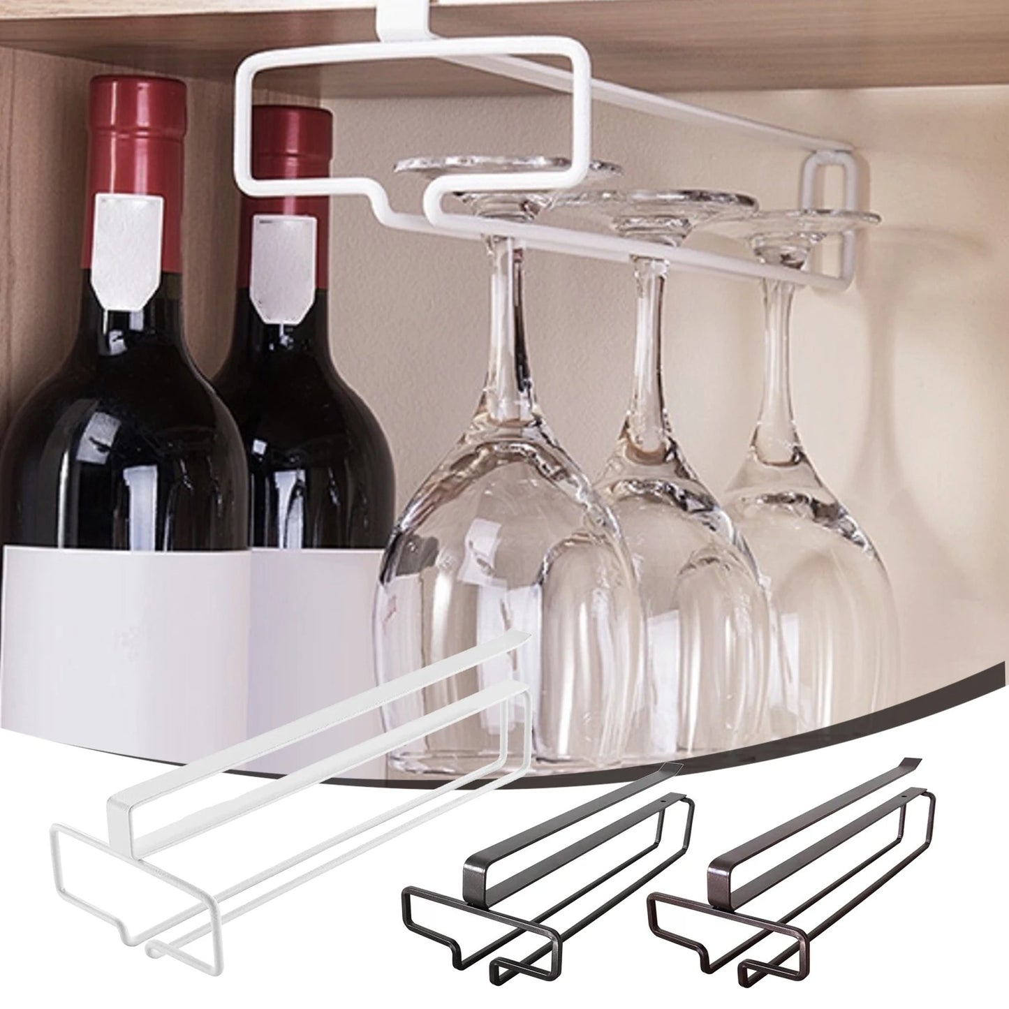 Hanging Wine Glass Rack