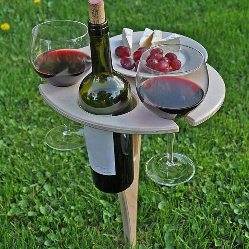 Mini Foldable Wine Table