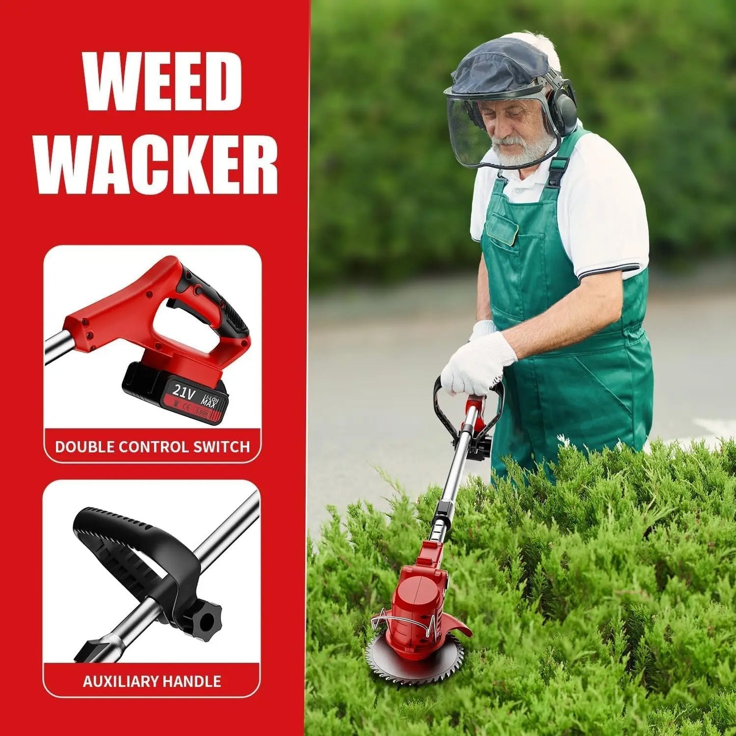 3 In 1 Cordless Grass Trimmer