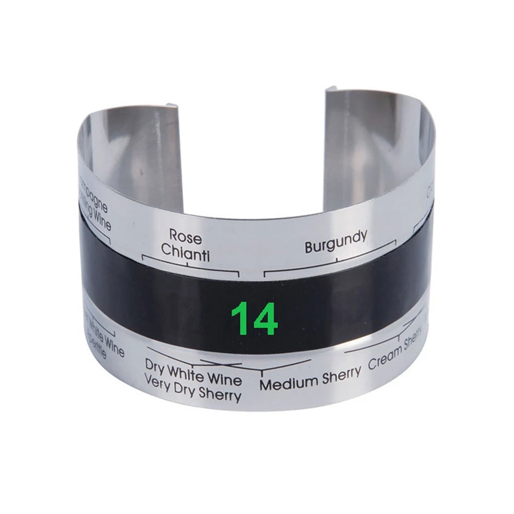 Stainless Steel LCD Wine Thermometer