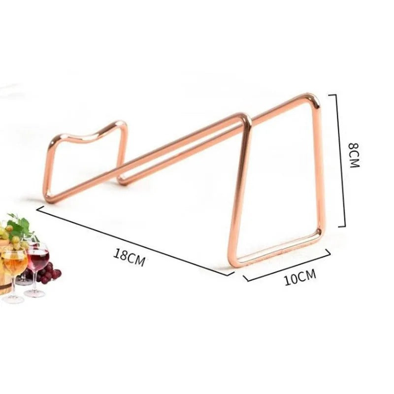 Simple Electroplating Craft Wine Rack