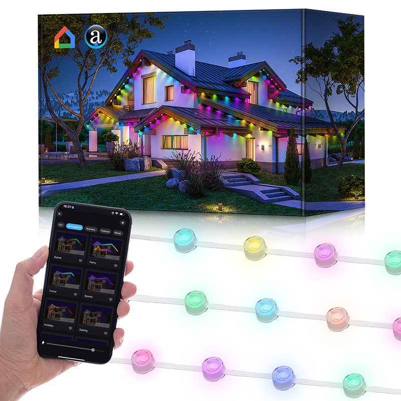 Houseska® Smart RGBIC Permanent Outdoor Lights