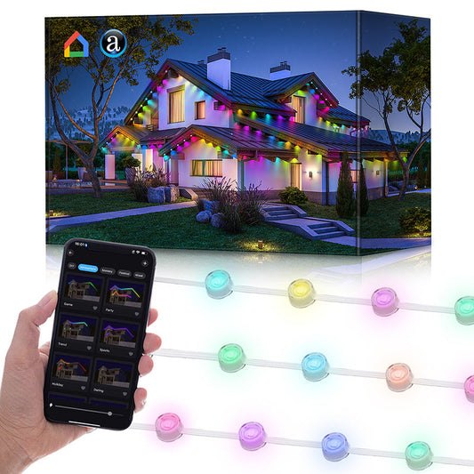 Houseska® Smart RGBIC Permanent Outdoor Lights