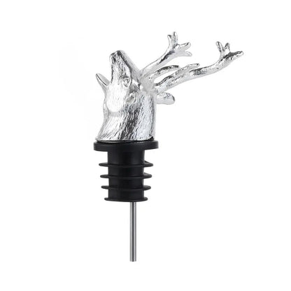 Pourer & Stopper Deer Head Wine