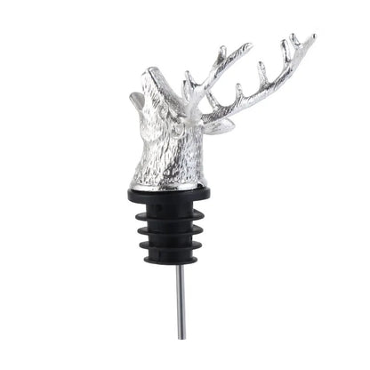 Pourer & Stopper Deer Head Wine