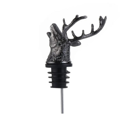 Pourer & Stopper Deer Head Wine